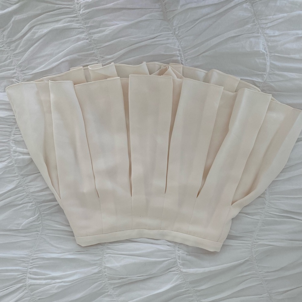 NWOT amanda uprichard pleated skirt